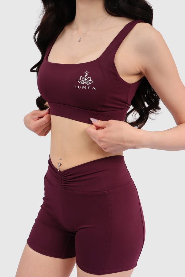 Voilet flow Top & Shorts -  Set