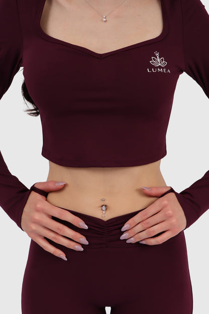 Voilet flow Leggins
