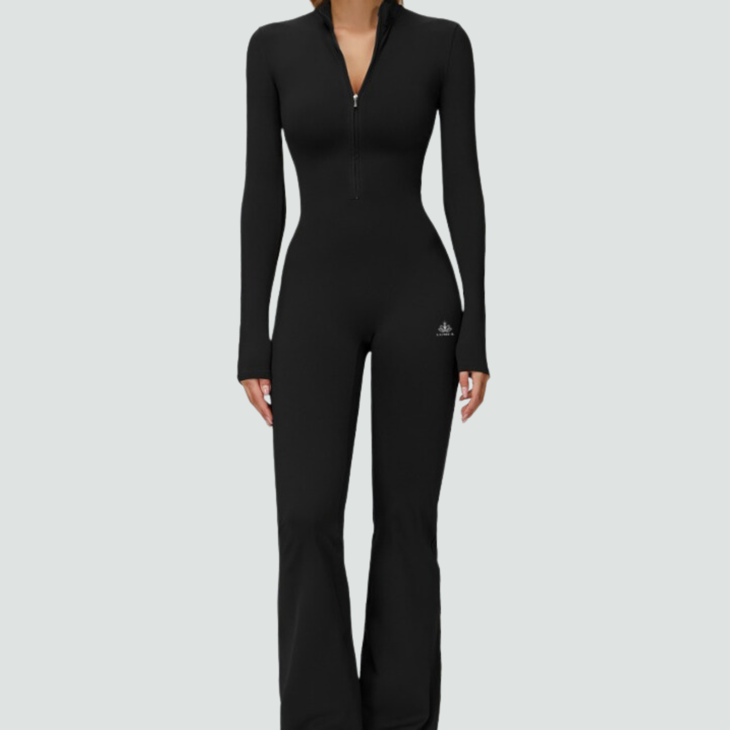Schwarzer Jumpsuit