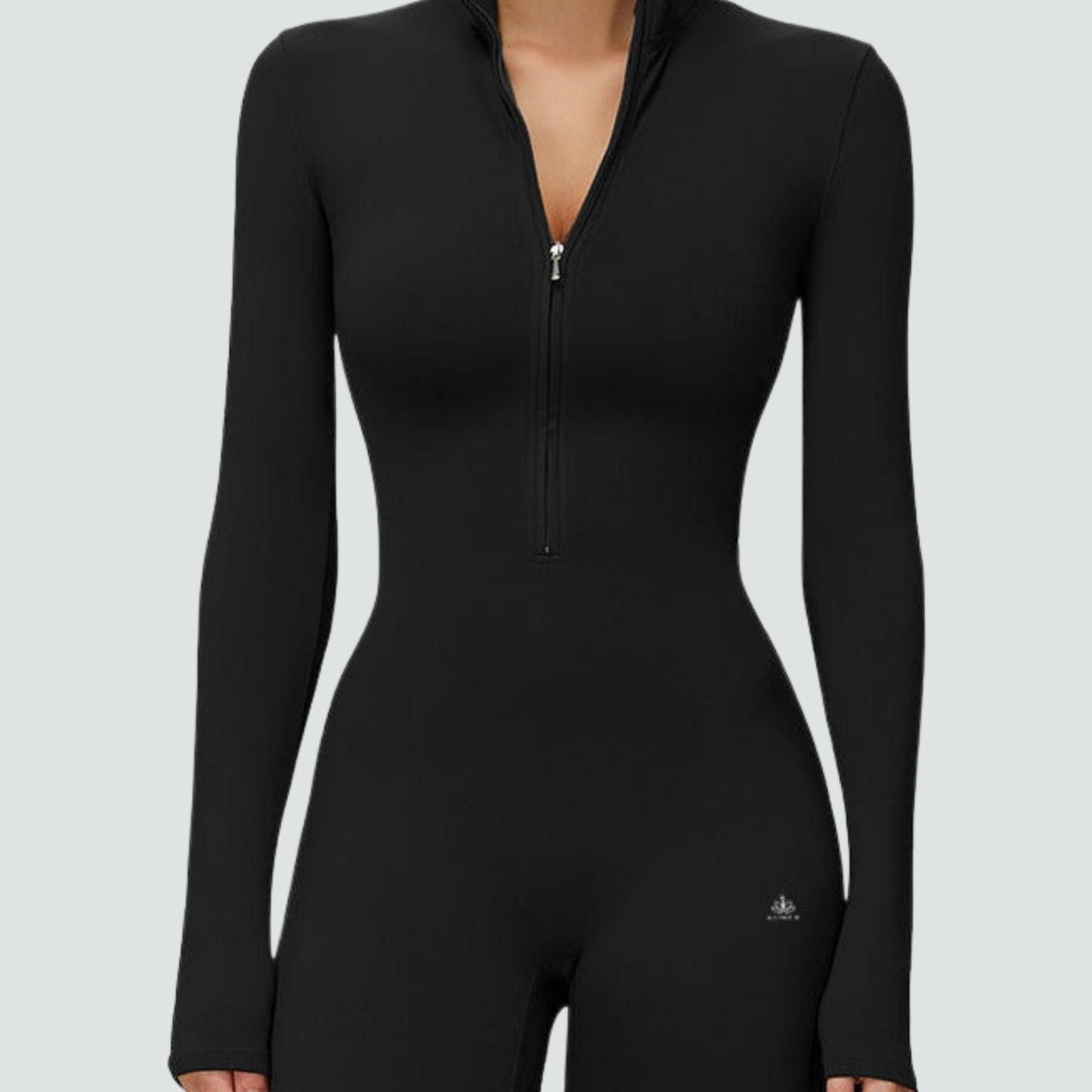 Schwarzer Jumpsuit